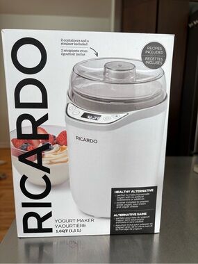 White Yogurt Maker - Electric Countertop Yogurt Machine